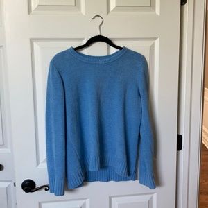 Blue wool sweater!